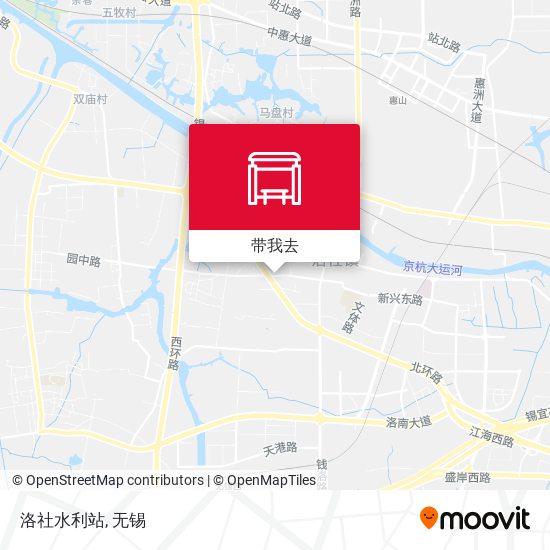 洛社水利站地图