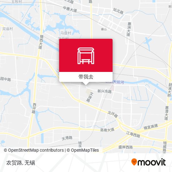 农贸路地图