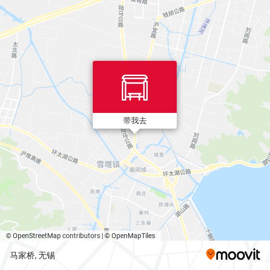 马家桥地图