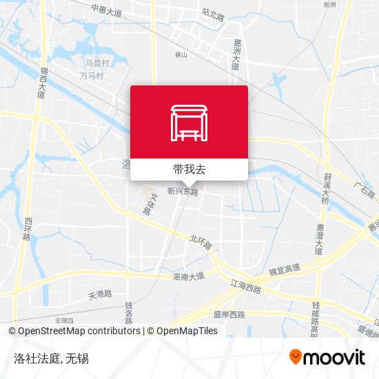 洛社法庭地图