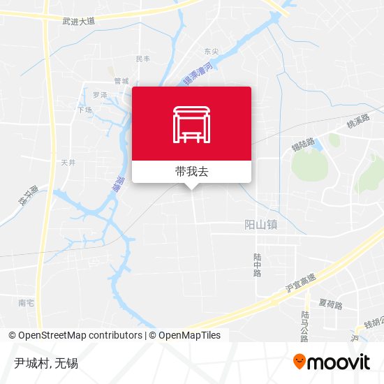 尹城村地图
