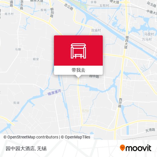 园中园大酒店地图