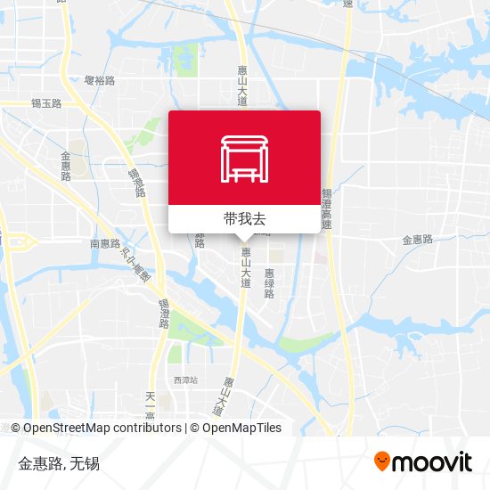 金惠路地图