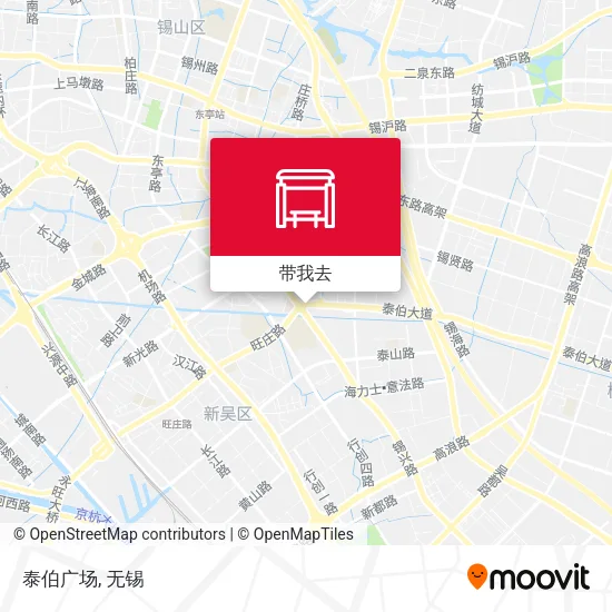泰伯广场地图