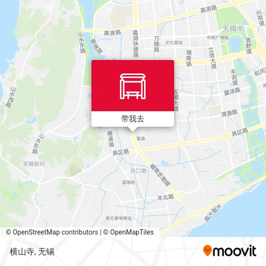 横山寺地图