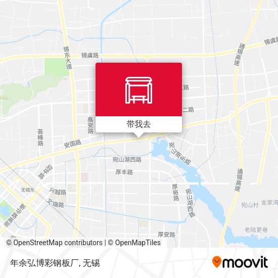 年余弘博彩钢板厂地图