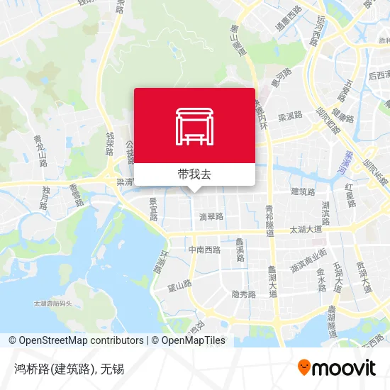 鸿桥路(建筑路)地图