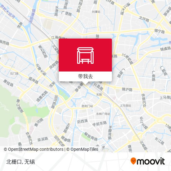 北栅口地图