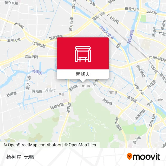 杨树岸地图