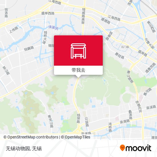 无锡动物园地图