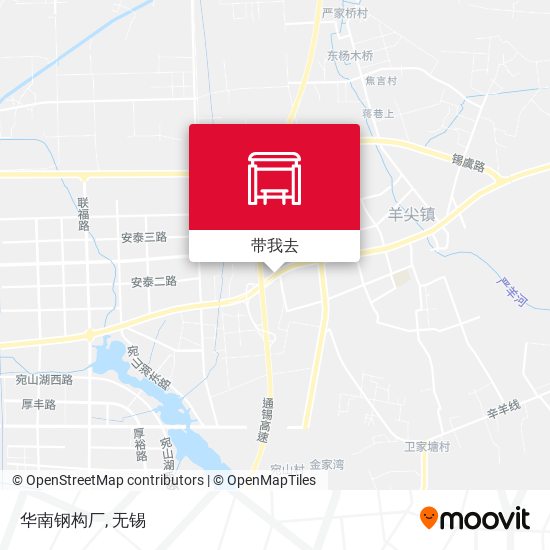 华南钢构厂地图