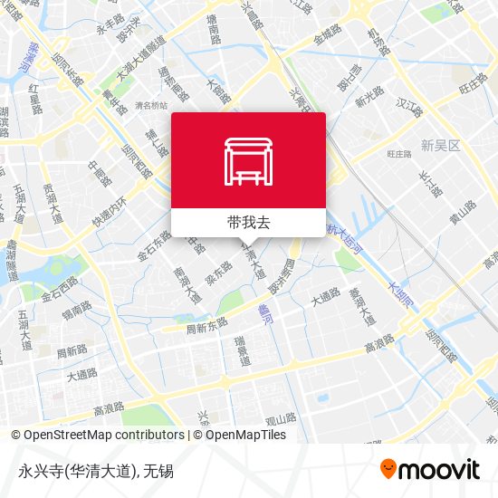 永兴寺(华清大道)地图