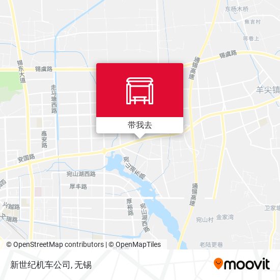 新世纪机车公司地图