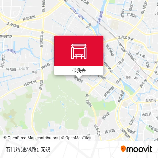 石门路(惠钱路)地图