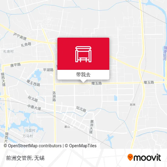 前洲交管所地图