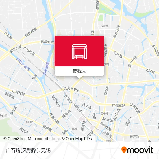 广石路(凤翔路)地图