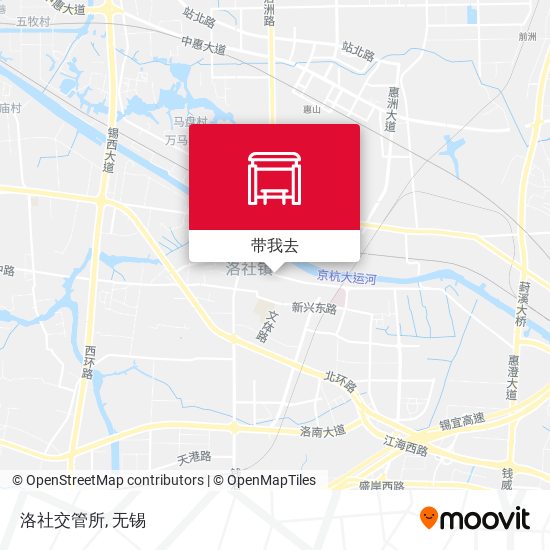 洛社交管所地图