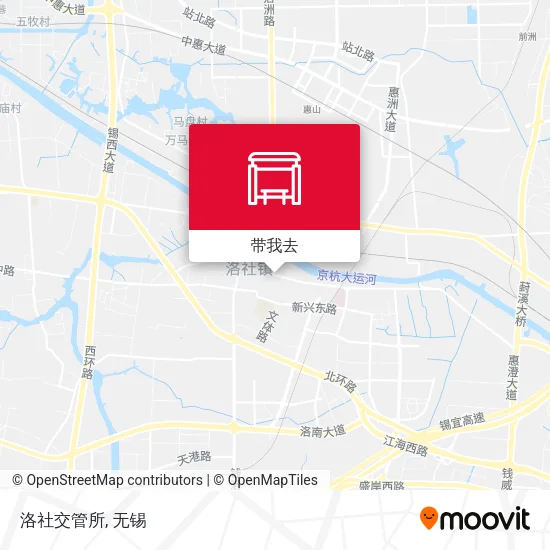洛社交管所地图