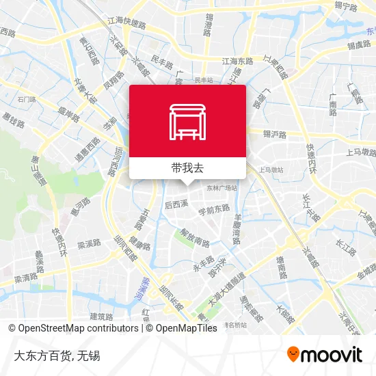 大东方百货地图