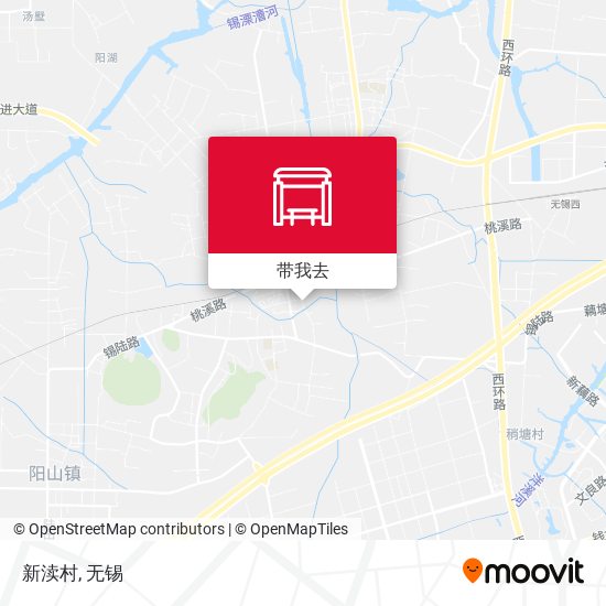 新渎村地图