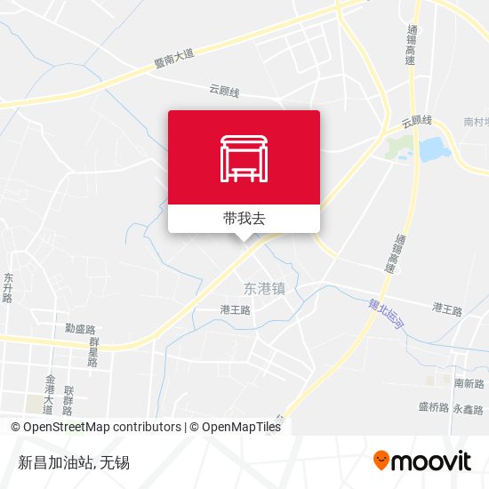 新昌加油站地图
