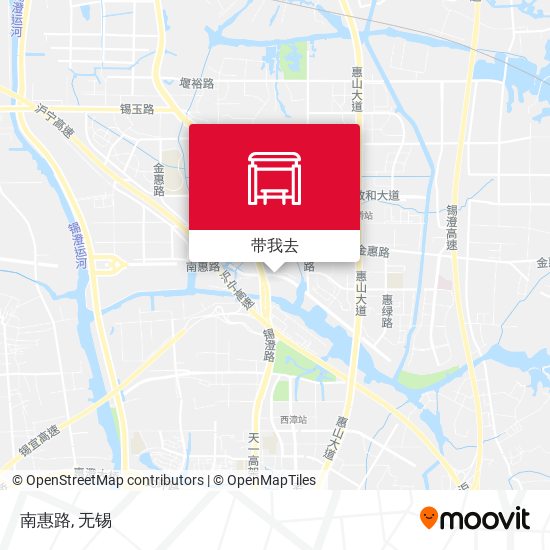 南惠路地图