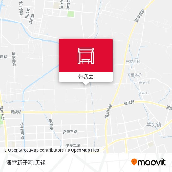 潘墅新开河地图