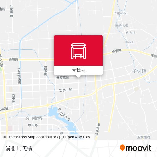 浦巷上地图