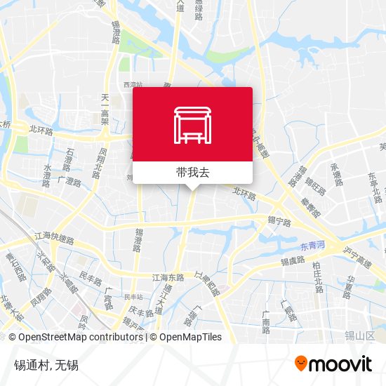 锡通村地图