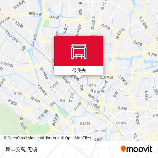 民丰公寓地图