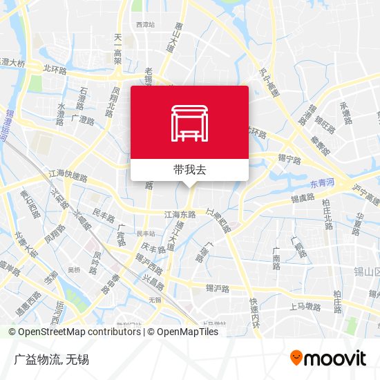 广益物流地图