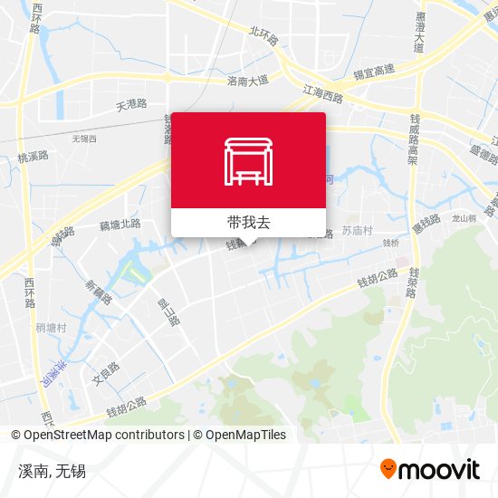 溪南地图
