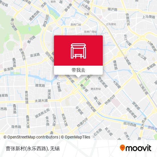 曹张新村(永乐西路)地图