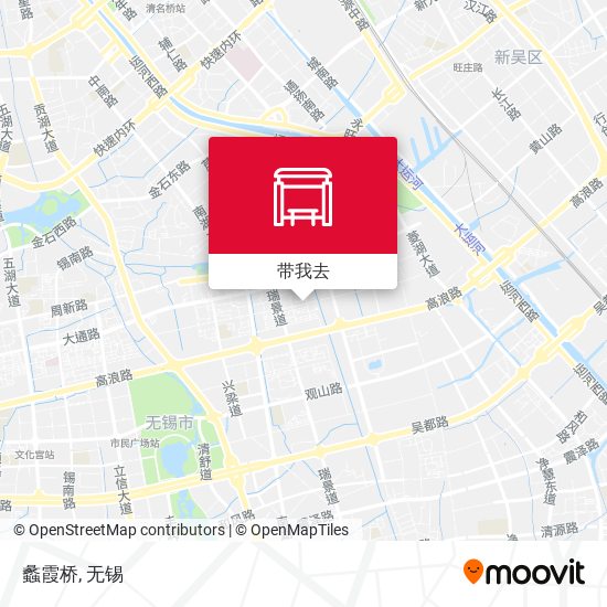 蠡霞桥地图