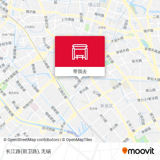 长江路(前卫路)地图