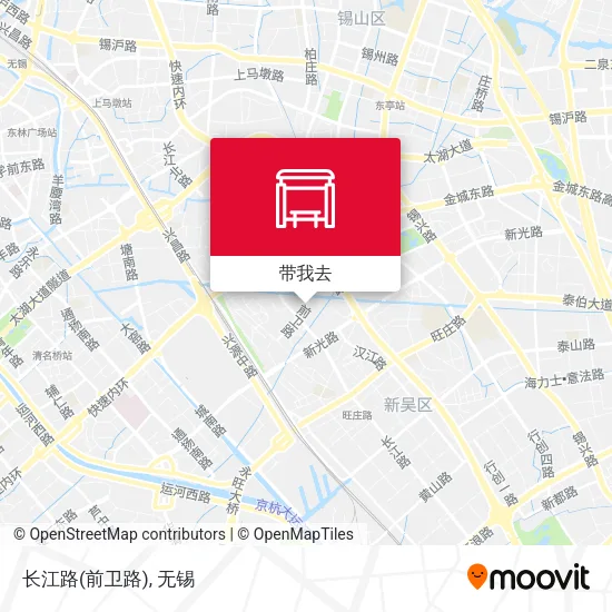长江路(前卫路)地图