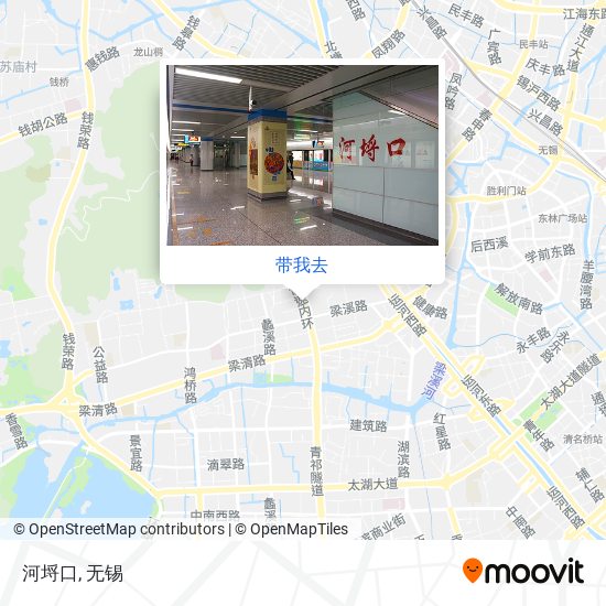 河埒口地图