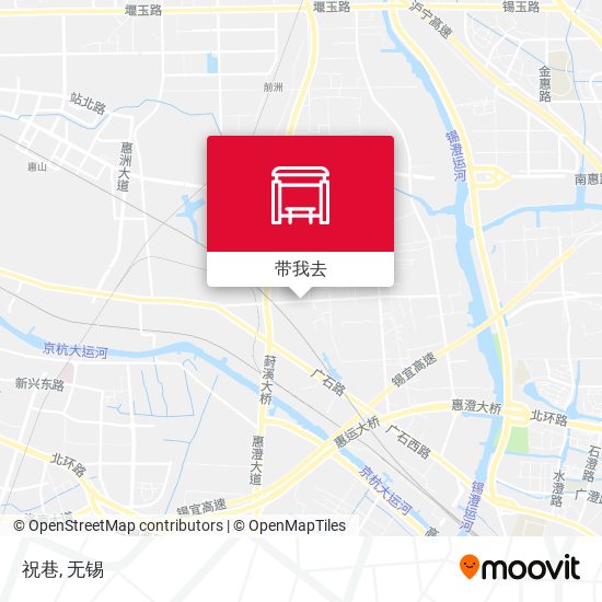 祝巷地图