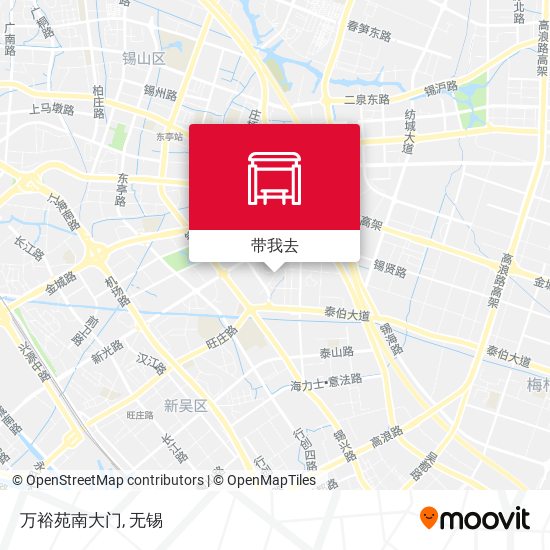 万裕苑南大门地图