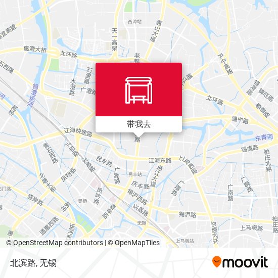 北滨路地图