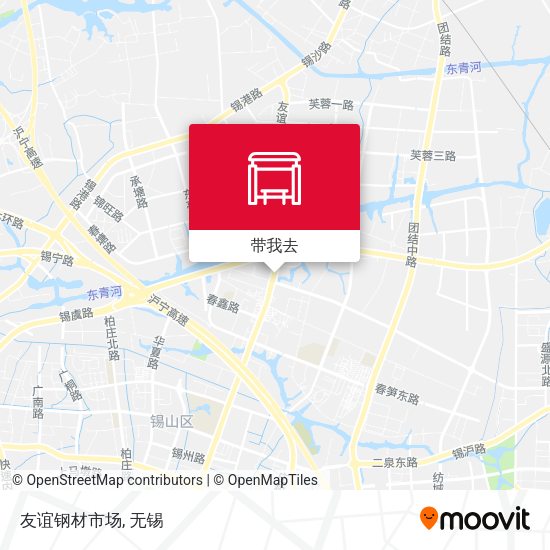 友谊钢材市场地图