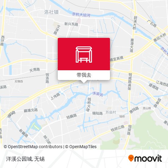 洋溪公园城地图