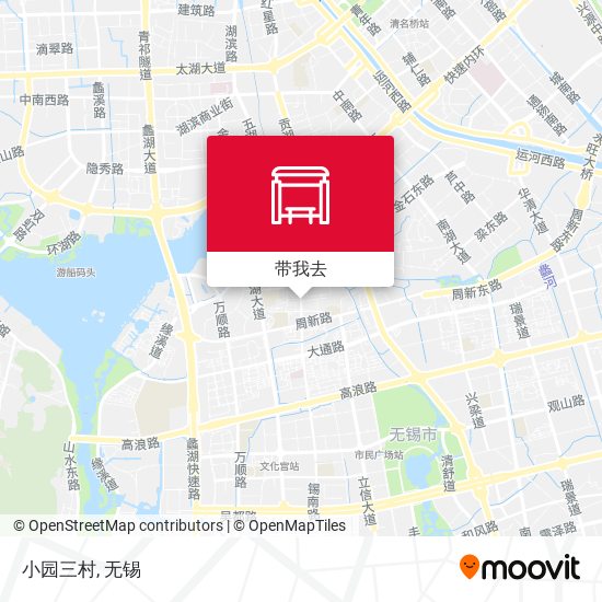 小园三村地图