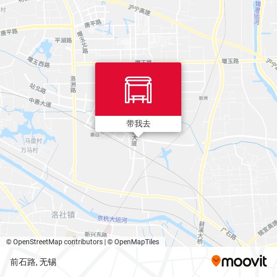前石路地图