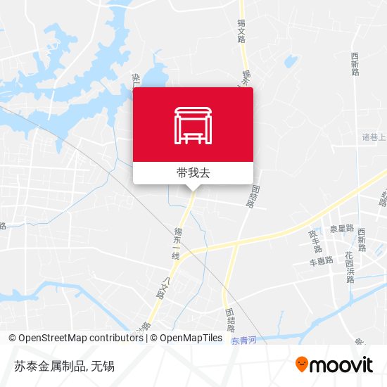 苏泰金属制品地图