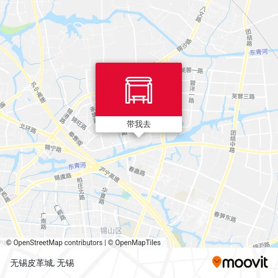 无锡皮革城地图