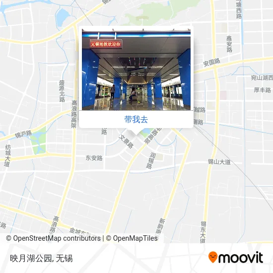 映月湖公园地图