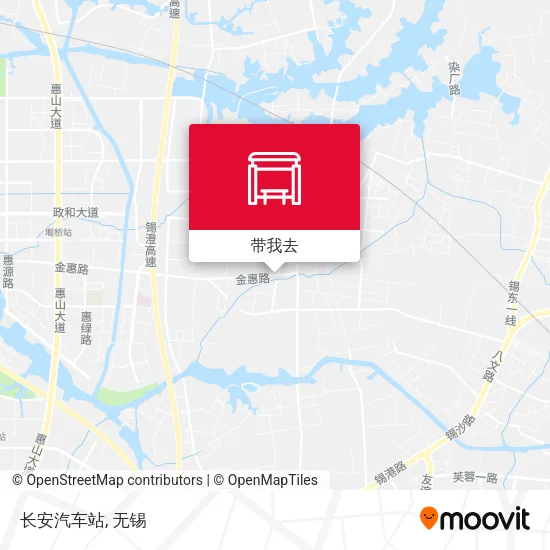 长安汽车站地图