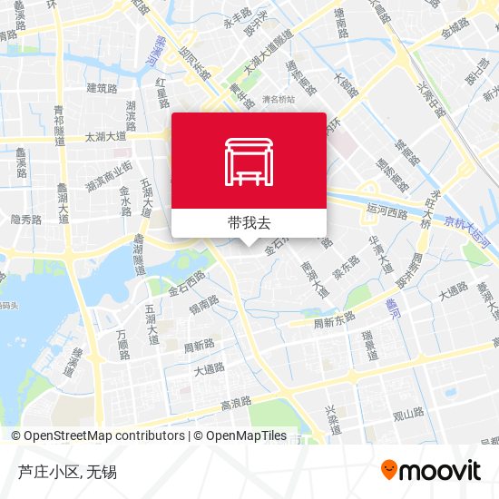 芦庄小区地图