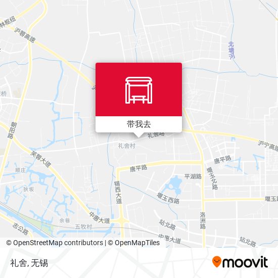 礼舍地图